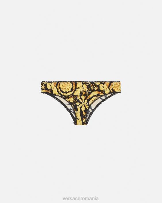 imprimare slip barocco Versace femei lenjerie intimă și îmbrăcăminte de plajă 40L61072