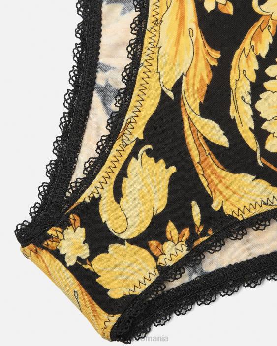 imprimare slip barocco Versace femei lenjerie intimă și îmbrăcăminte de plajă 40L61072