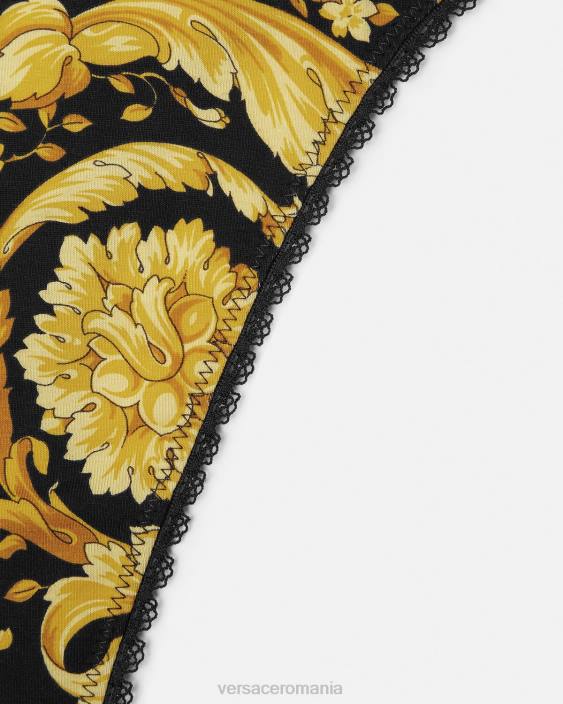 imprimare tanga barocco Versace femei lenjerie intimă și îmbrăcăminte de plajă 40L61035