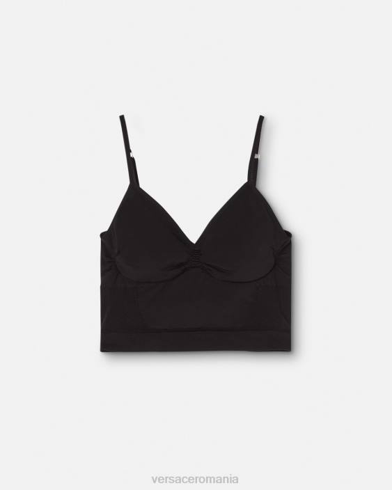 negru bralette pentru modele medusa Versace femei lenjerie intimă și îmbrăcăminte de plajă 40L61062