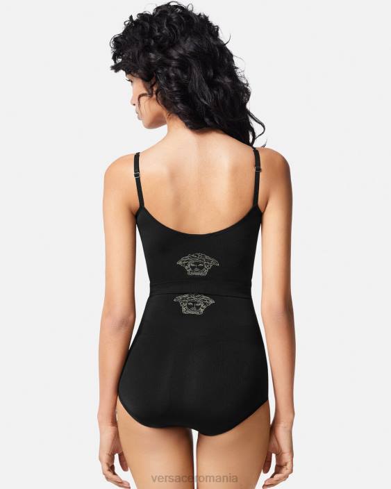 negru bralette pentru modele medusa Versace femei lenjerie intimă și îmbrăcăminte de plajă 40L61062