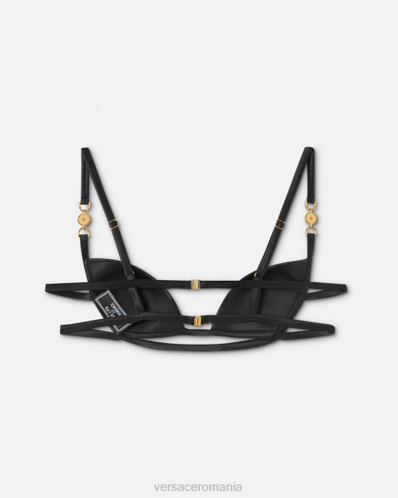 negru sutien medusa \'95 Versace femei lenjerie intimă și îmbrăcăminte de plajă 40L61032