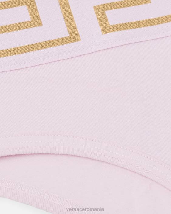 roz deschis slip de frontieră greca Versace femei lenjerie intimă și îmbrăcăminte de plajă 40L61059
