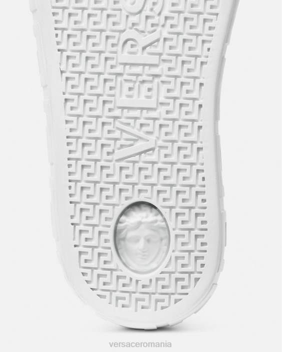 negru pantofi sport greca cu cristale Versace femei pantof 40L6498