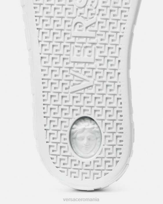 roz și imprimeu adidasi allover greca Versace femei pantof 40L6499