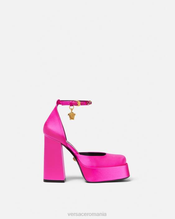 fucsie pompe cu o singură platformă medusa aevitas Versace femei pantof 40L6416