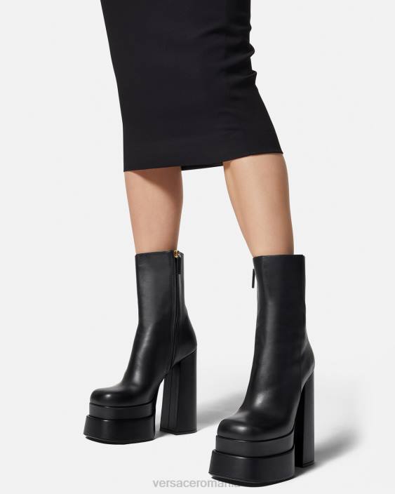 negru cizme cu platforma aevitas Versace femei pantof 40L6407