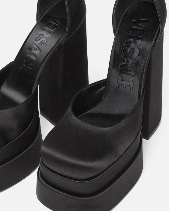 negru pompe cu platformă medusa aevitas Versace femei pantof 40L6409