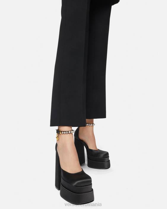 negru pompe cu platformă medusa aevitas Versace femei pantof 40L6409