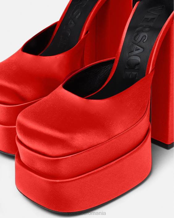 roșu pompe cu platformă medusa aevitas Versace femei pantof 40L6412