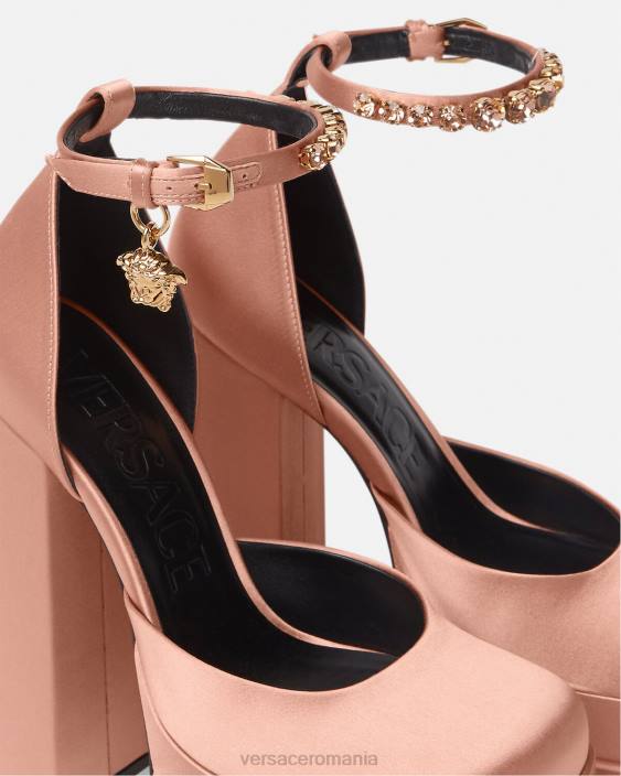 roz pompe cu platformă medusa aevitas Versace femei pantof 40L6411