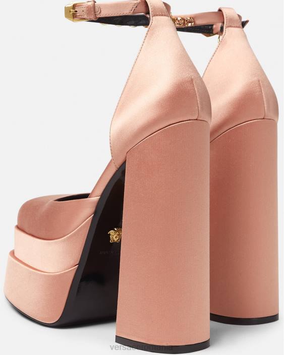 roz pompe cu platformă medusa aevitas Versace femei pantof 40L6411
