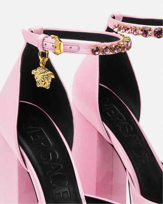 roz pompe cu platformă medusa aevitas Versace femei pantof 40L6423