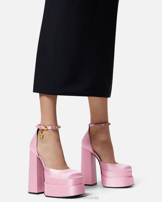 roz pompe cu platformă medusa aevitas Versace femei pantof 40L6423