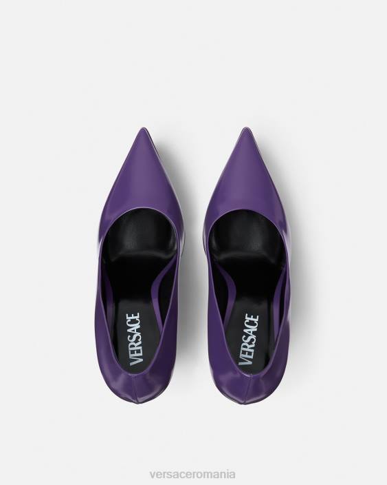 violet pompe cu platformă tempest Versace femei pantof 40L6492