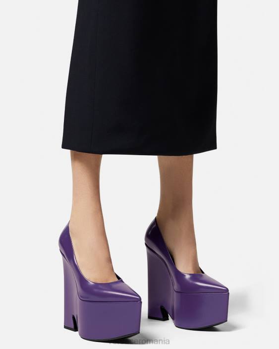 violet pompe cu platformă tempest Versace femei pantof 40L6492