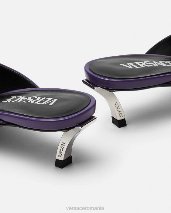 violet catâri cu vârf Versace femei pantof 40L6393