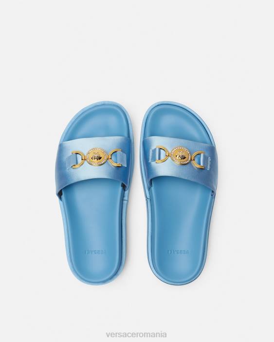 albastru deschis sandale cu platformă medusa \'95 Versace femei pantof 40L6456