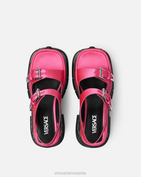 fucsie sandale cu platforma medusa Anthem Versace femei pantof 40L6460