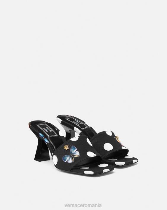 imprimare fluturi catâri pânză Versace femei pantof 40L6432