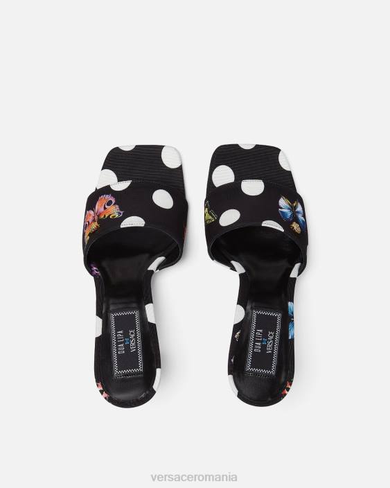 imprimare fluturi catâri pânză Versace femei pantof 40L6432