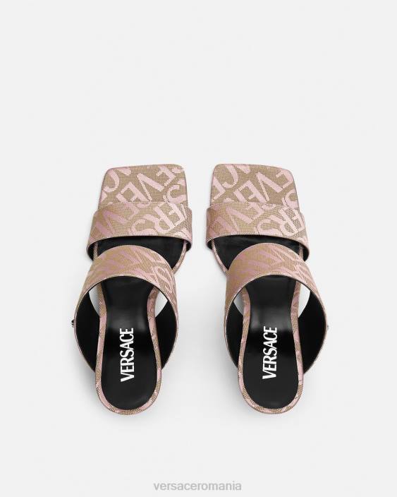 roz catâri cu toc înalt Versace femei pantof 40L6440