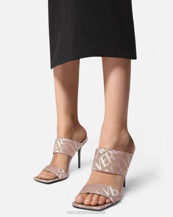 roz catâri cu toc înalt Versace femei pantof 40L6440