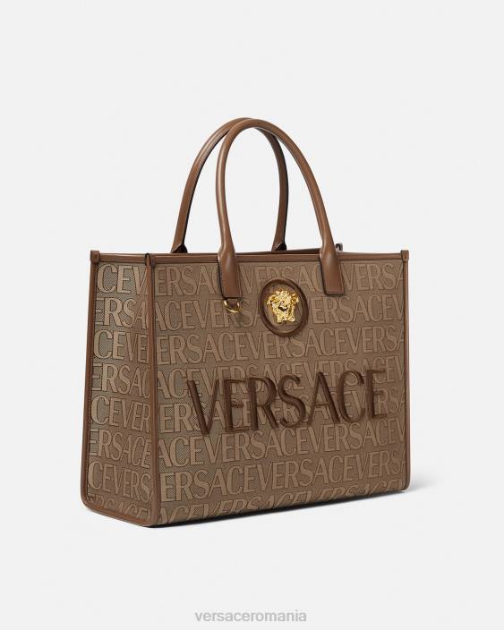 maro geantă tote mare peste tot Versace femei saci 40L6321