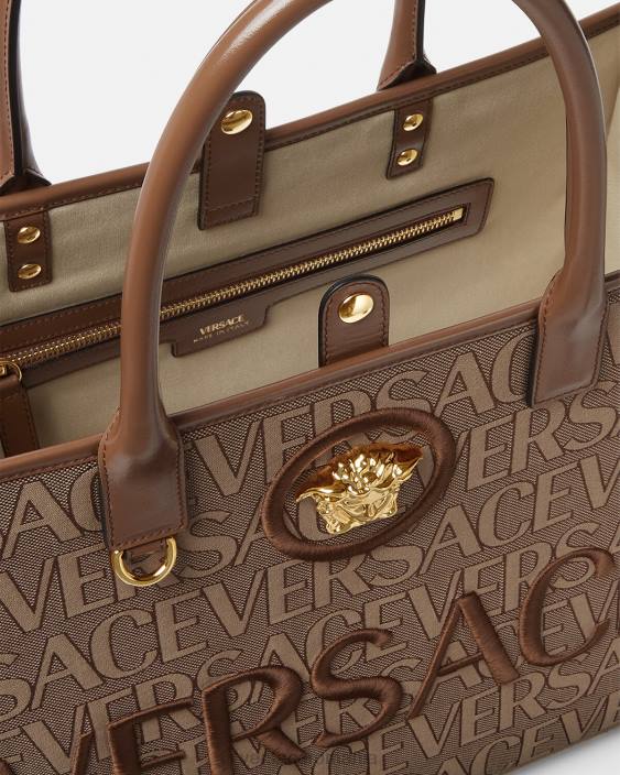 maro geantă tote mare peste tot Versace femei saci 40L6321