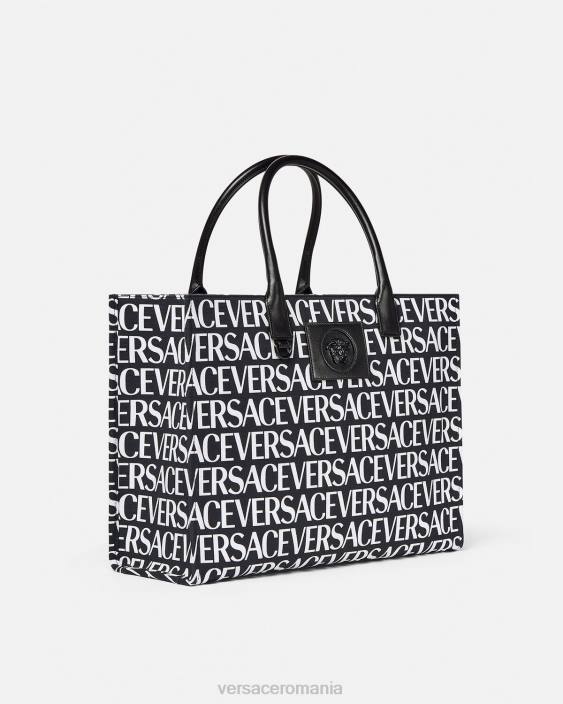 negru geantă tote mare peste tot Versace femei saci 40L6322