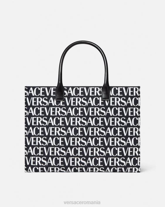 negru geantă tote mare peste tot Versace femei saci 40L6322
