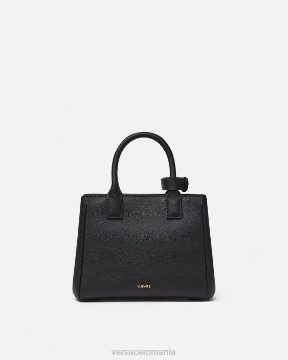 negru geantă tote mică la medusa Versace femei saci 40L6362