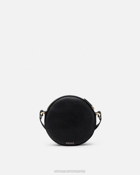 negru geanta camera rotunda la medusa Versace femei saci 40L6354
