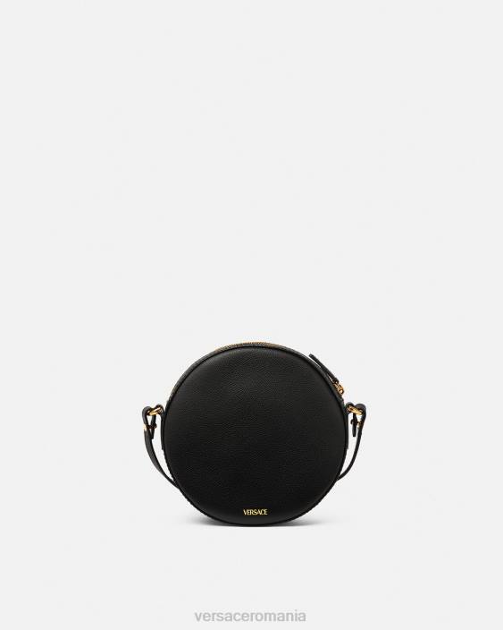 negru geanta camera rotunda la medusa Versace femei saci 40L6355