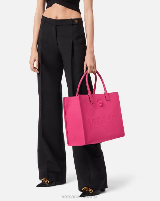 o singură culoare geantă tote mare la medusa Versace femei saci 40L6358