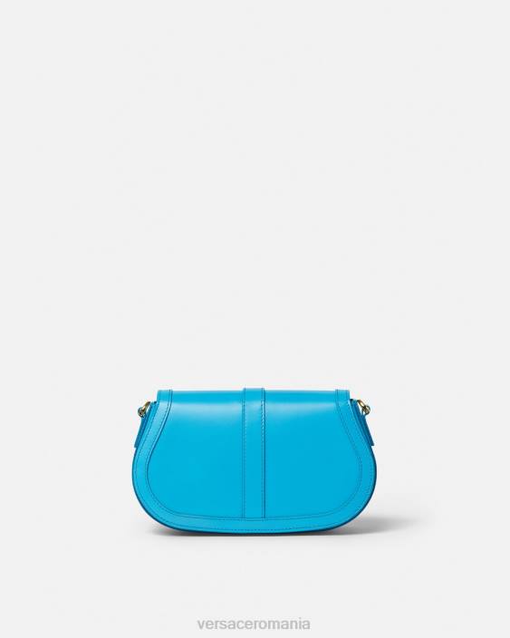 dv albastru geanta de umar zeita greca Versace femei saci 40L6266