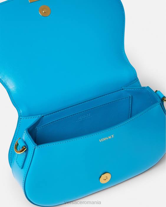 dv albastru geanta de umar zeita greca Versace femei saci 40L6266
