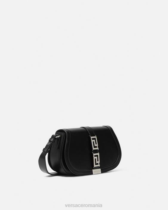 negru geanta de umar zeita greca Versace femei saci 40L6248
