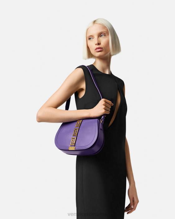 violet geanta de umar mare zeita greca Versace femei saci 40L6271