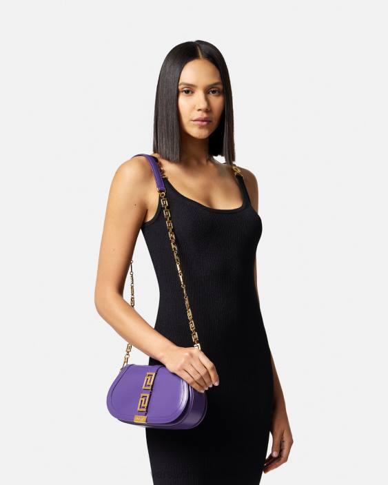 violet geanta de umar zeita greca Versace femei saci 40L6264